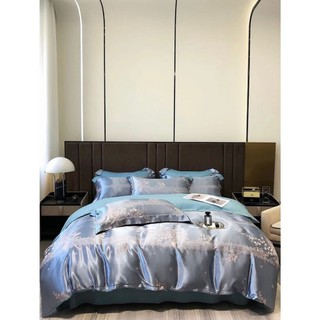 Bộ chăn ga Lụa Gấm Hoàng Gia set 4 món