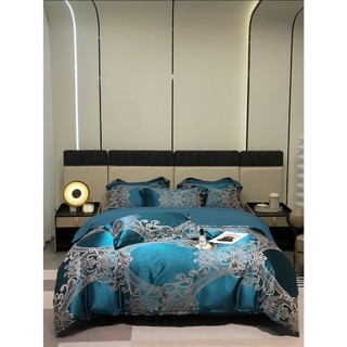 Bộ chăn ga Lụa Gấm Hoàng Gia set 4 món