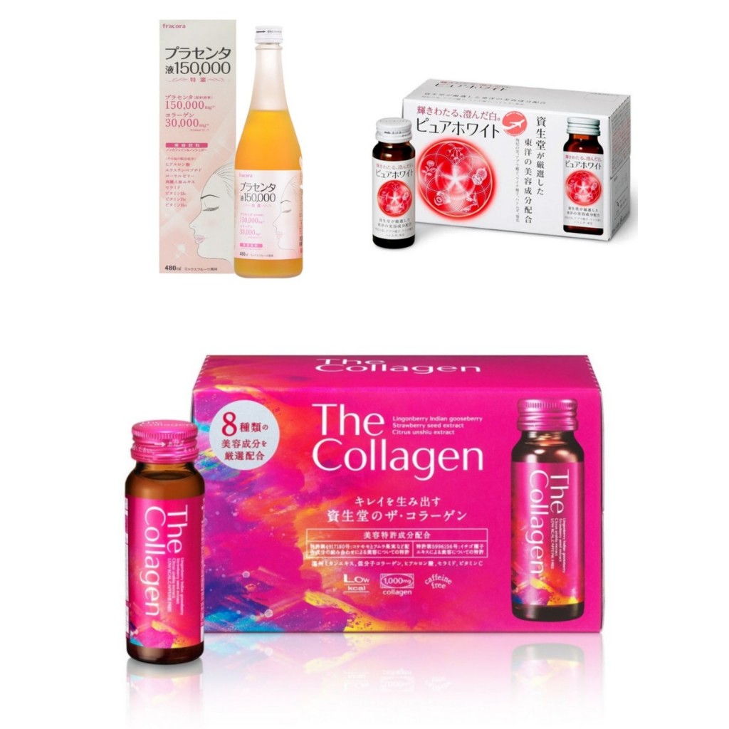 Nước uống trắng da Collagen nhật bản, bổ xung collagen giúp duy trì cân bằng collagen sau tuổi 20