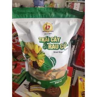 500gr rau củ quả sấy