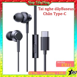 Tai nghe baseus encok cz11 dây type c hàng chính hãng.