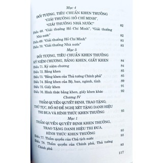 Sách - Luật Thi Đua, Khen Thưởng