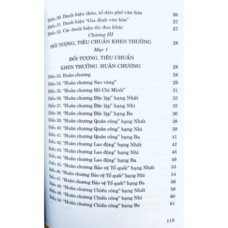 Sách - Luật Thi Đua, Khen Thưởng
