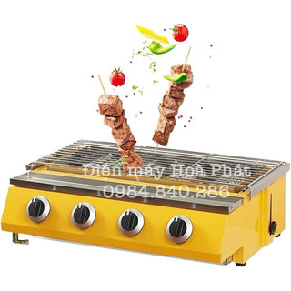 Bếp nướng bbq 4 họng bằng gas