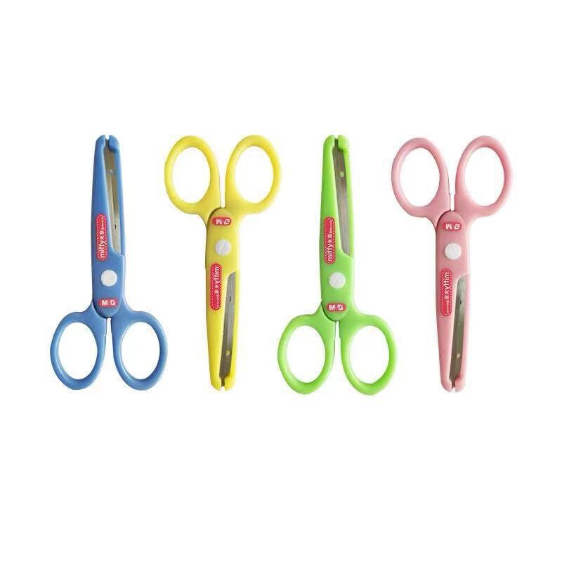 Kéo học sinh 127mm M&G FSS91302 / ASS913A5 / Kéo thủ công 91302 / 913A5 an toàn cho bé