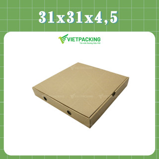 31x31x4.5 Hộp đựng bánh Pizza vuông hộp đựng bánh Pizza