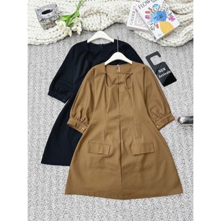 Bigsize váy nắp túi khuy bọc 2m - 20232