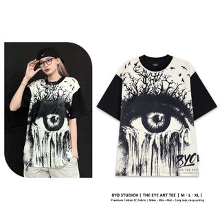 Áo Thun 8YO THE EYE ART Tee Cotton Cao Cấp Local Brand Unisex Nam Nữ Oversize 2024