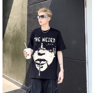 Local brand áo thun the weird phong cách unisex form rộng hottrend 2024