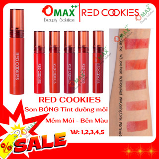 Son bóng red cookies korea - mềm môi - màu hot - không trôi - giải pháp mượt mà - hấp dẫn