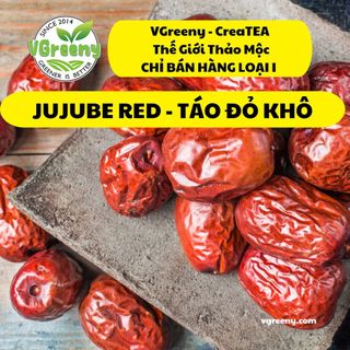 Táo đỏ khô - trái táo đỏ táo tàu to đẹp hàng loại 1