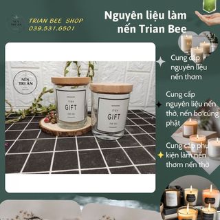Cốc thủy tinh nắp gỗ - cốc đựng nến nắp gỗ (việt nam)