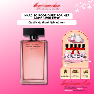Nước hoa nữ hương phấn Narciso Rodriguez For Her EDP - Nar Hồng nhạt cao trẻ trung