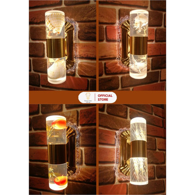 Đèn Treo Tường Energy Green Lighting Thả Thuỷ Tinh Trang Trí Phòng Khách - Hành Lang / Cầu Thang - BH 1 Năm