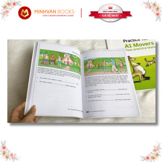 Sách - Practice Test Starters, Movers, Flyers - có file nghe - đáp án