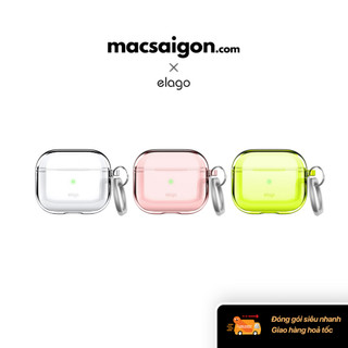 Vỏ bảo vệ AirPods 3 Elago Clear Hang Case - Nhiều màu sắc