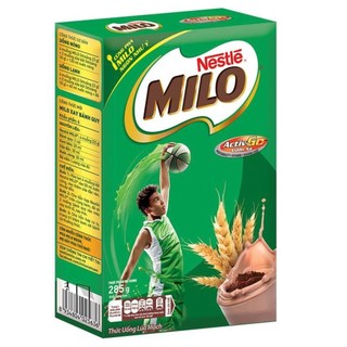 MILO BỘT Thức uống lúa mạch -Hộp giấy 285gr (date 27/12/24)