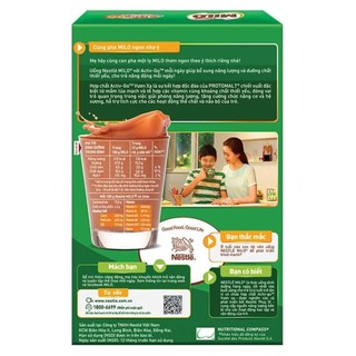 MILO BỘT Thức uống lúa mạch -Hộp giấy 285gr (date 27/12/24)
