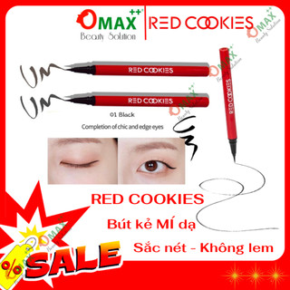Bút Kẻ Mí Nước RED COOKIES Korea - Sắc Nét - Không Trôi - Không Lem - Không Vón Cục - Ánh Mắt Là Cửa Sổ Tâm Hồn