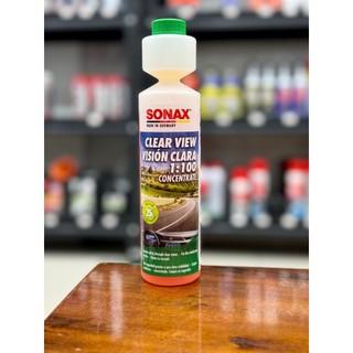 Dung dịch rửa kính đậm đặc sonax clear view 1:100 371141 250ml