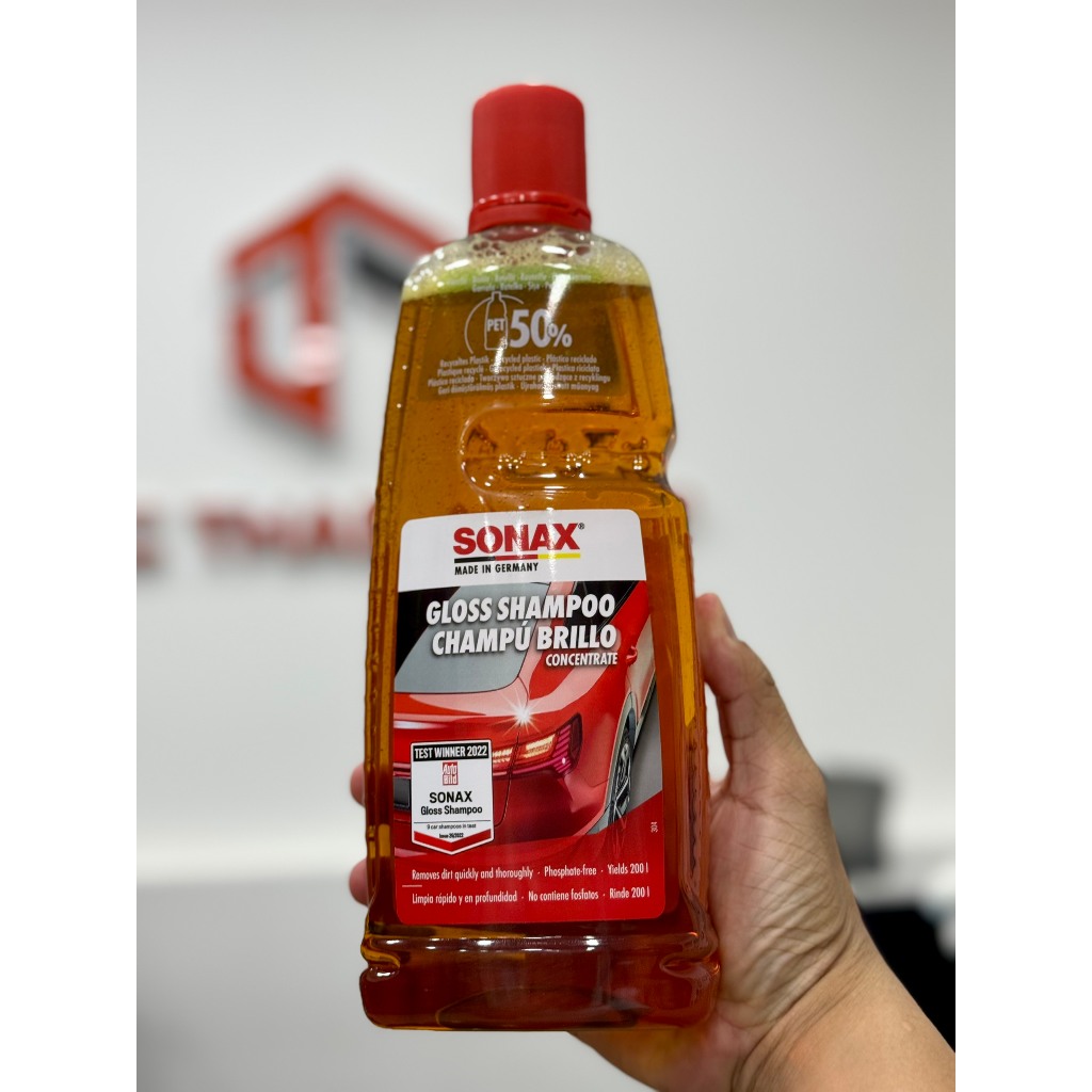 NƯỚC RỬA XE SONAX GLOSS SHAMPOO 1LIT 314300