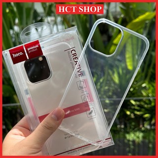 Ốp iphone dẻo, trong suốt, mỏng nhẹ, chính hãng hoco cho iphone 12/13/14/15promax