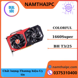 Vga colorful geforce gtx 1660 super nb 6g-v bảo hành tháng 3/2025