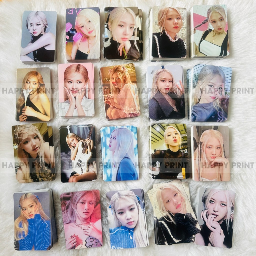 [CARD LOMO  MUA 3 TẶNG 1] R bông, R xoài, R đàn, Rosé ôm má, R cận, R nằm; R hank R nắng, R deco, R 