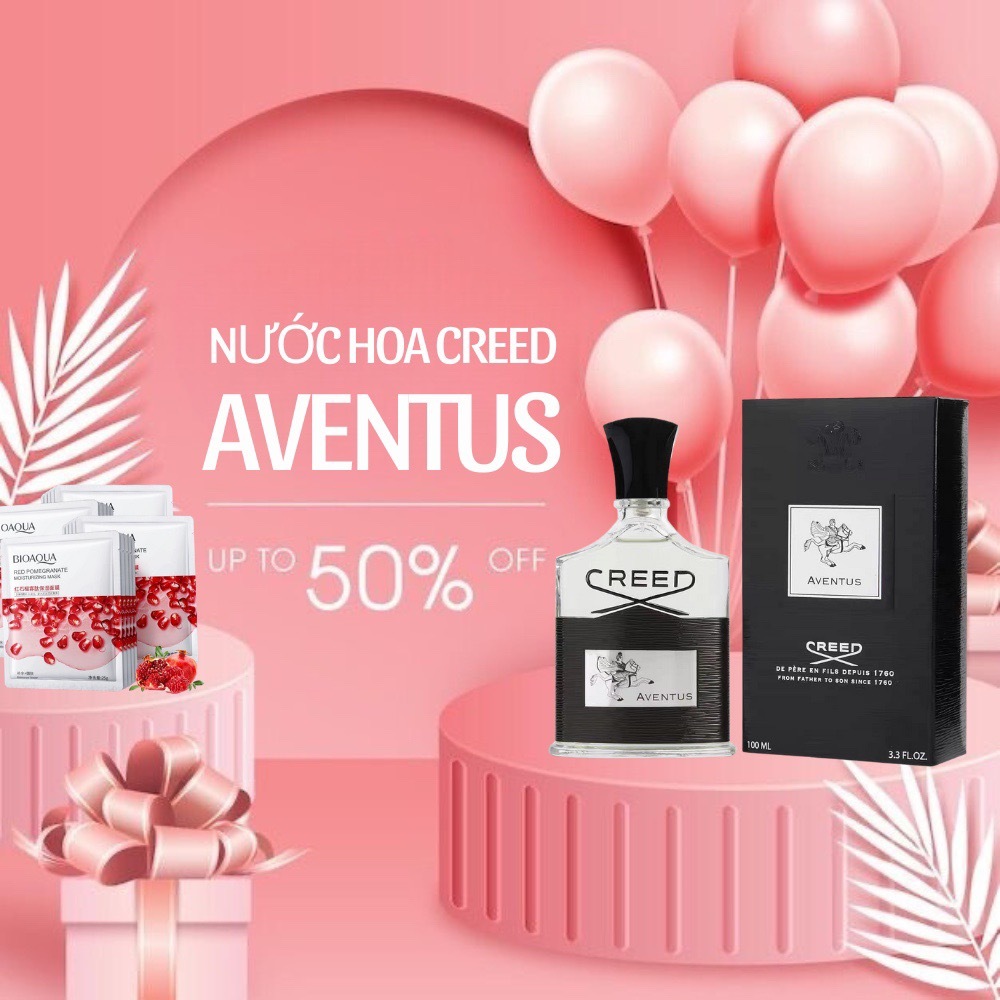 Nước Hoa Nam Aventus Creed Hương Thơm Quyền Lực, Nam Tính, Hấp Dẫn 100ML