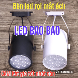 Đèn rọi ray 7w SMD mắt trâu các loại vỏ trắng vỏ đen ánh sáng trắng ánh sáng vàng