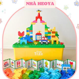 BỘ BÀN CHƠI LEGO KÈM 160 CHI TIẾT LEGO DUPLO MY LITTLE TIGER NỘI ĐỊA HÀN QUỐC CHO BÉ THỎA SỨC SÁNG TẠO
