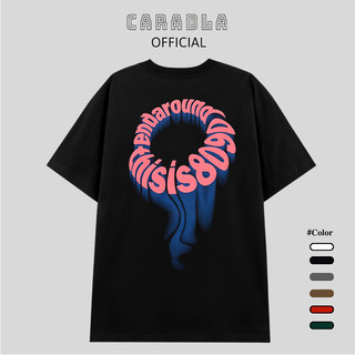 Áo Thun, Áo Phông Unisex Tay Lỡ CARADLA Mã TN COLORKISS Chất Cotton Mềm Mịn Co Dãn Thoáng Mát Form Rộng Cho Nam Nữ