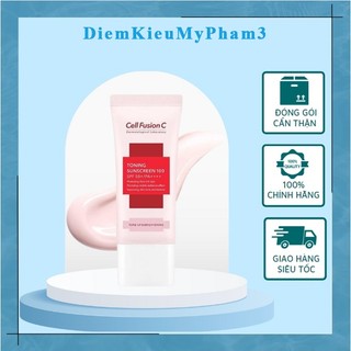 Kem Chống Nắng Hồng Nâng tone Cell Fusion C Toning Sunscreen 100 Spf 50/PA++++