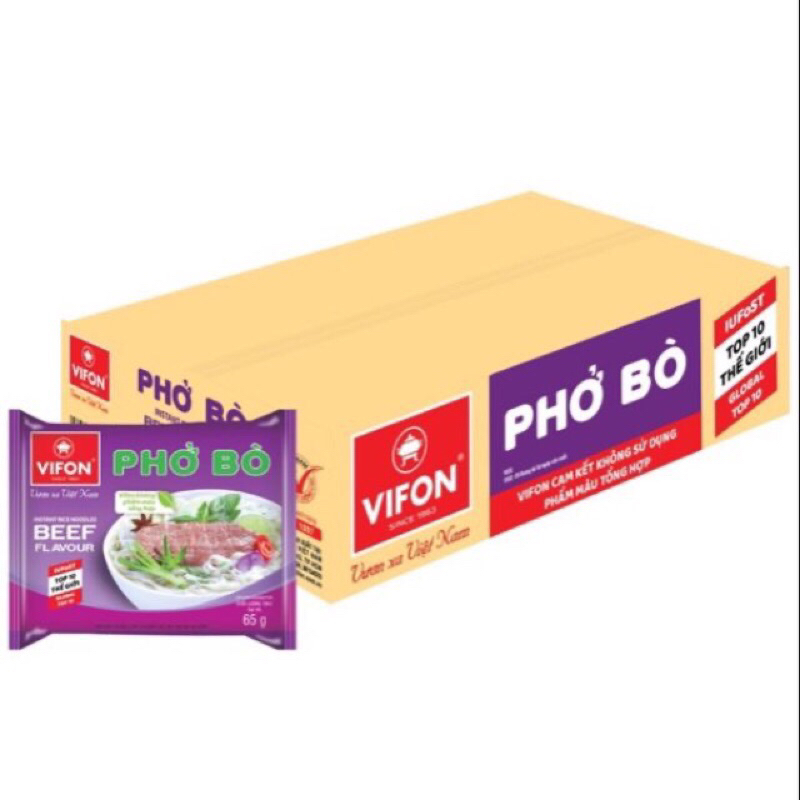 Phở bò Vifon thùng 30gx65gr