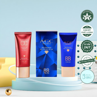 Kem Nền AGC Angreci - BB Cream Blue - CC Cream Red SPF30 PA++ Siêu Che Khuyết Điểm - Hàn Quốc