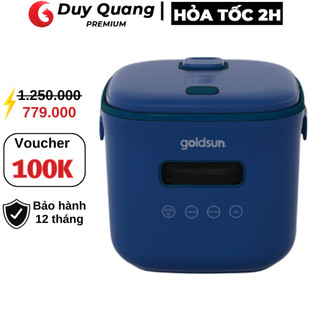 Nồi cơm điện tử goldsun grc5048 dung tích 1,2 lít, bảo hành 12 tháng