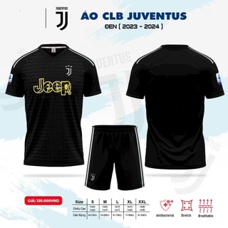 Bộ đồ đá banh CLB Juventust XANH ĐEN