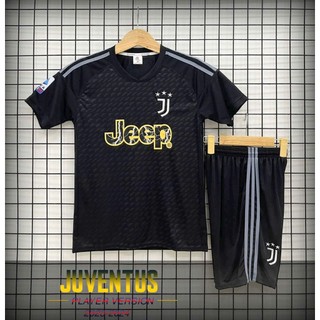 Bộ đồ đá banh CLB Juventust XANH ĐEN