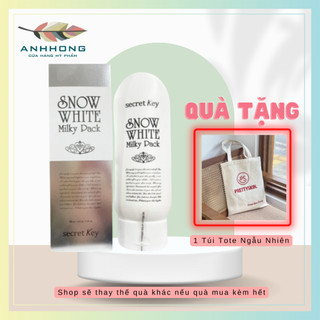 Kem Ủ Trắng Secret Key Snow White Milky Pack (200ml)