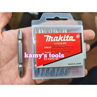 Mũi Bắn Vít 2 Đầu Bake 4 Cạnh Makita Dài 65mm PH2