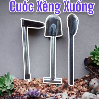 Bộ dụng cụ làm vườn mini tiện ích combo cuốc xẻng xuổng