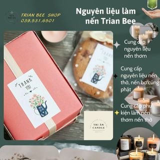 Tem dán hình giỏ hoa bìa 6 tem - phụ kiện trang trí