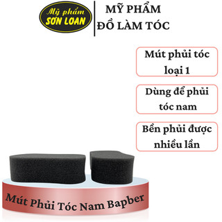 Mút phủi tóc Nam Bapber miếng phủi tóc cho salon ( combo 5 miếng )