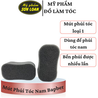 Mút phủi tóc Nam Bapber miếng phủi tóc cho salon ( combo 5 miếng )