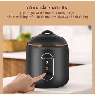 Nồi Cơm Điện Mini , Nồi cơm điện Hàn Quốc Chigo Chính Hãng, nồi nấu đa năng mini,nấu cơm