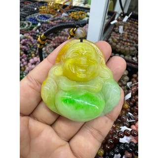 Mặt dây chuyền phật Di Lặc đá ngọc