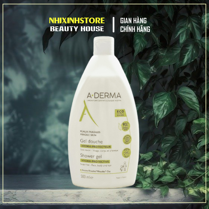 Sữa tắm giảm mụn lưng Aderma 500ml
