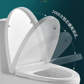 NẮP BỆT SIÊU BỀN - Nắp đậy bồn cầu đóng êm siêu bền không vỡ đầy đủ chốt phụ kiện.