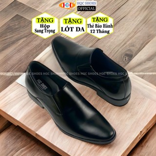 Giày tây công sở tăng chiều cao da bò nam đế khâu siêu bền HQC SHOES GC-336
