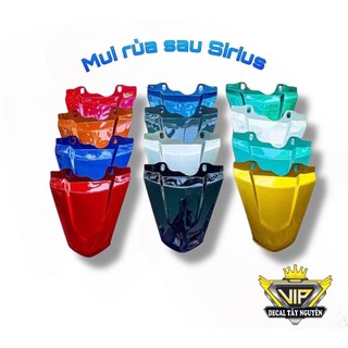 Mu rùa ốp đuôi sirius 50/110cc nhựa abs cao cấp